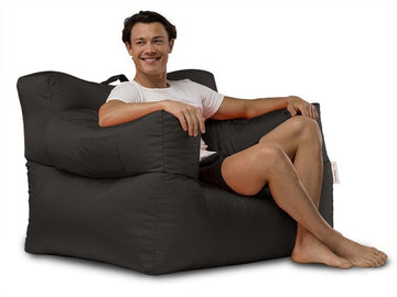 Big Bob Bean Bag Arm Chair grey