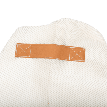 Boston Corduroy Bean Bag Chair handle