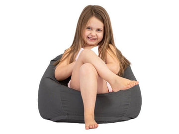 Coco Kids Bean Bag cCharcoal