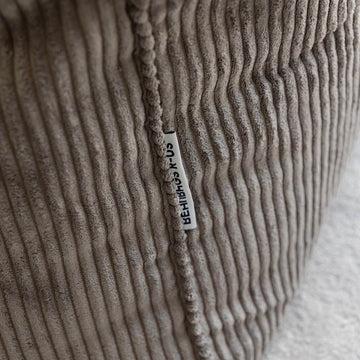 Teddy Corduroy Bean Bag Chairs Natural